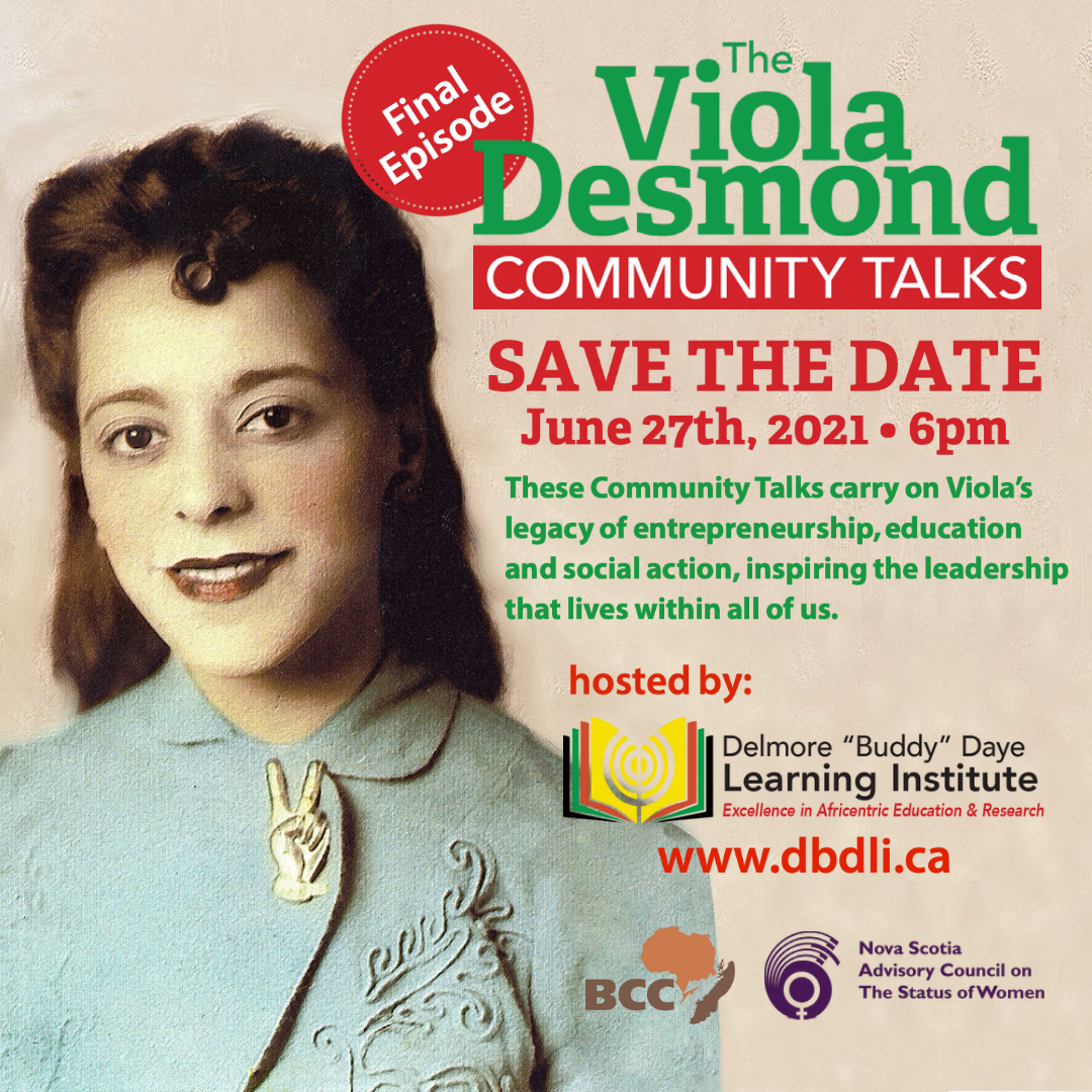 Viola Desmond Community Talks